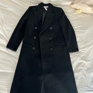 Madewell Oversized Double Breasteded Topcoat